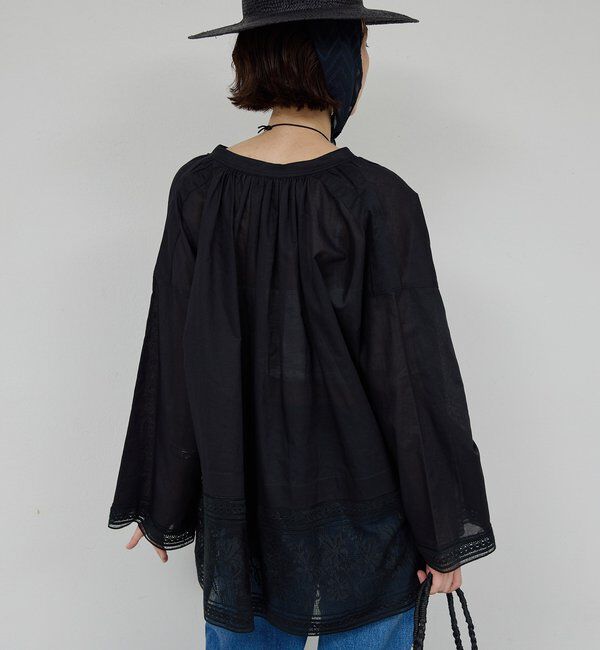  「刺繍チャーチブラウス」|シャツ・ブラウス|