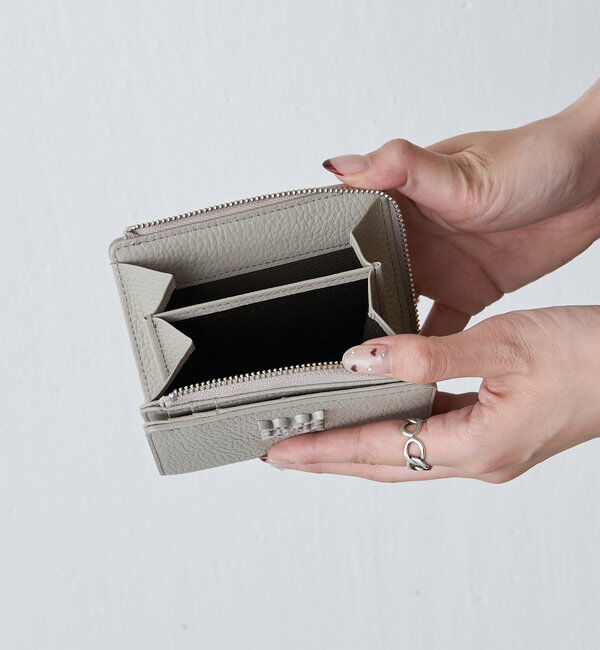  「モノグラムプレートハーフウォレット」|財布|