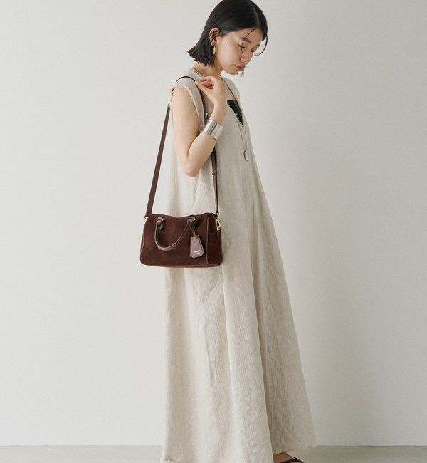  「スエード2WAYミニボストンバッグ」|ボストンバッグ|