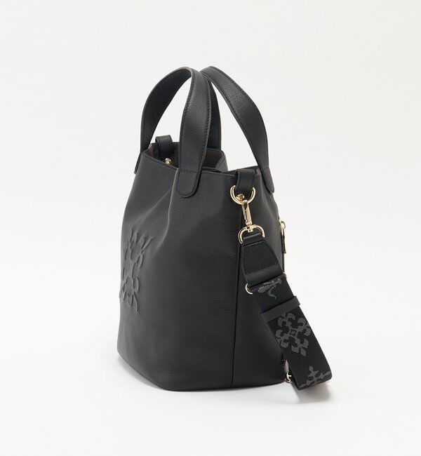  「エンボスモノグラム2WAYタウントートバッグ」|トートバッグ|