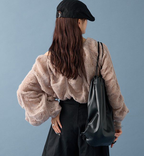  「ウェーブシアーホイップニット」|ニット・セーター|