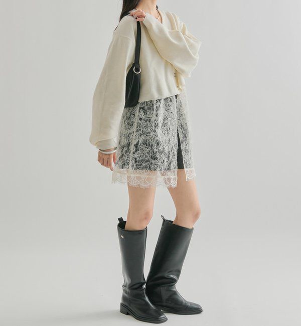  「Vボタンカーディガン」|カーディガン|