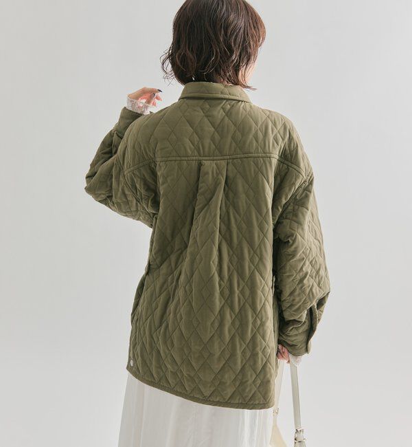  「襟付きキルティングジャケット」|その他|