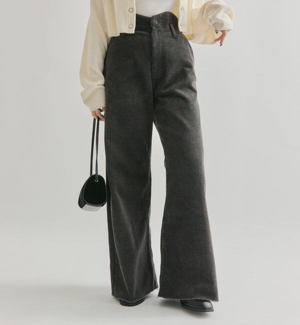  「コーデュロイ ウェーブパンツ」|チノ|