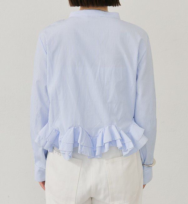  「ウェーブフリルブラウス」|シャツ・ブラウス|