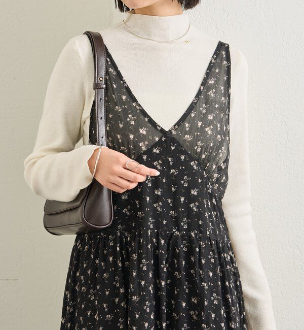  「シアーキャミSETワンピース」|ワンピース|