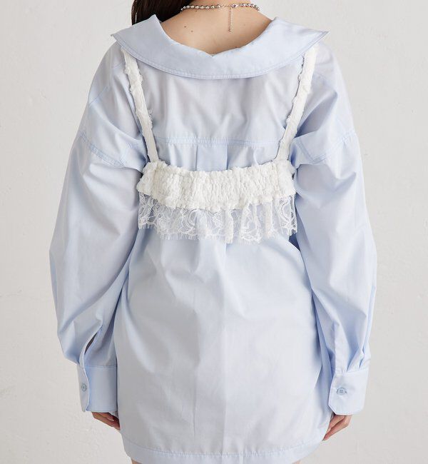  「フラワーレースビスチェ」|シャツ・ブラウス|