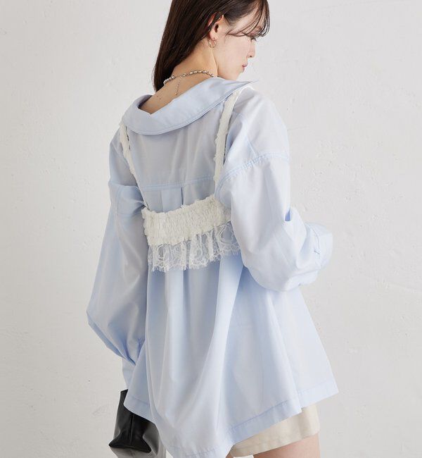  「フラワーレースビスチェ」|シャツ・ブラウス|