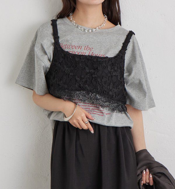  「フラワーレースビスチェ」|シャツ・ブラウス|