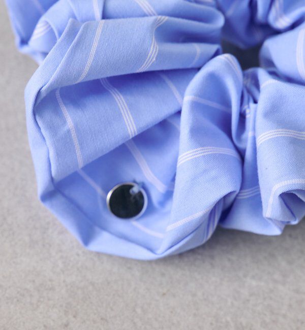  「チャーム付きストライプシュシュ」|その他|