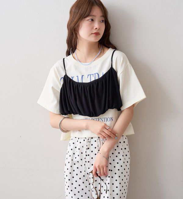  「シアーシャツビスチェSET」|シャツ・ブラウス|