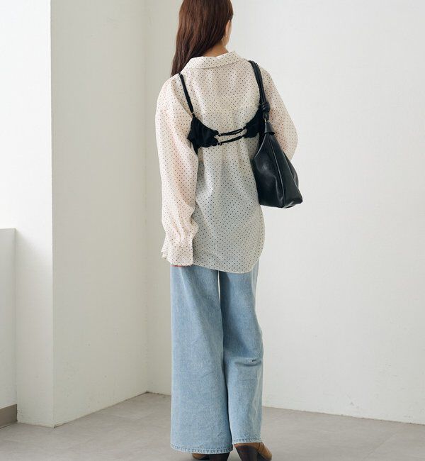  「シアーシャツビスチェSET」|シャツ・ブラウス|