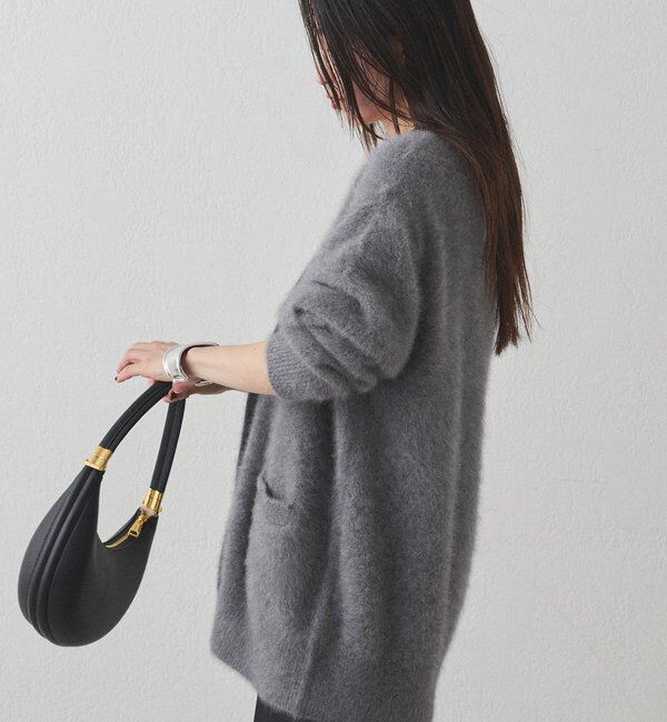  「FURカシミヤニットカーデ」|ニット・セーター|