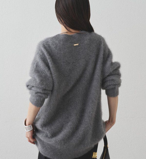  「FURカシミヤニットカーデ」|ニット・セーター|