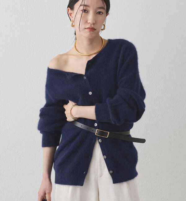  「FURウール2WAYニットカーデ」|ニット・セーター|