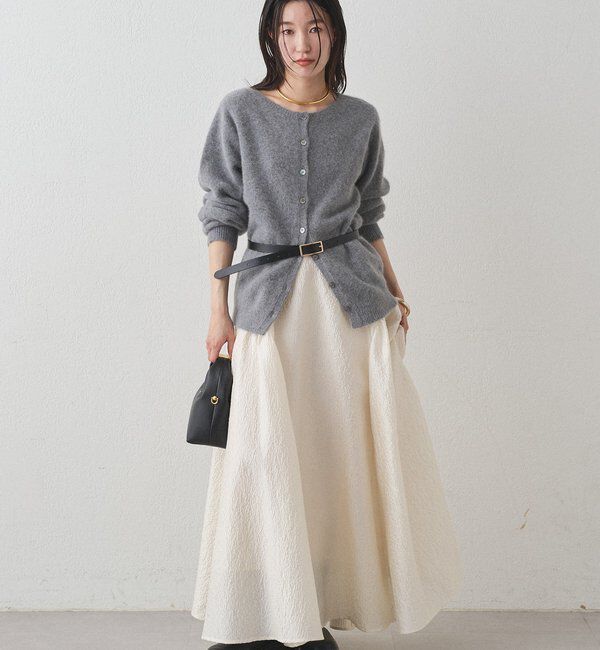  「FURウール2WAYニットカーデ」|ニット・セーター|