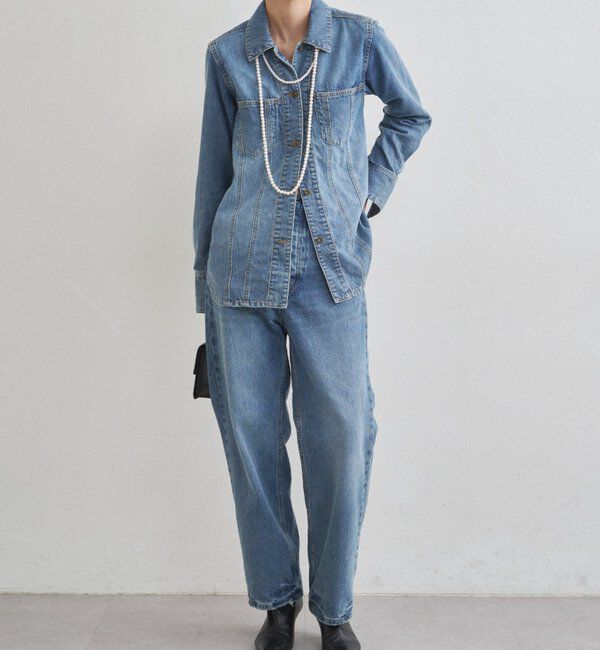  「デニムシャツジャケット」|シャツ・ブラウス|