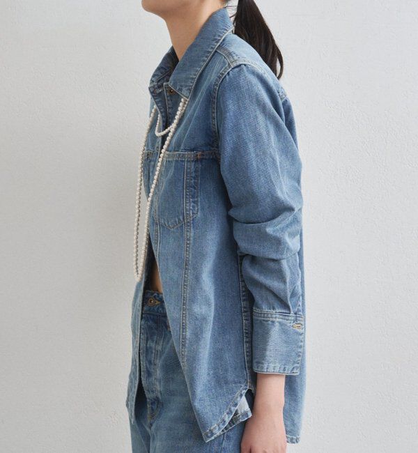  「デニムシャツジャケット」|シャツ・ブラウス|