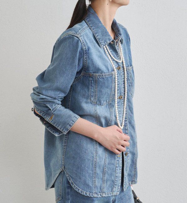  「デニムシャツジャケット」|シャツ・ブラウス|