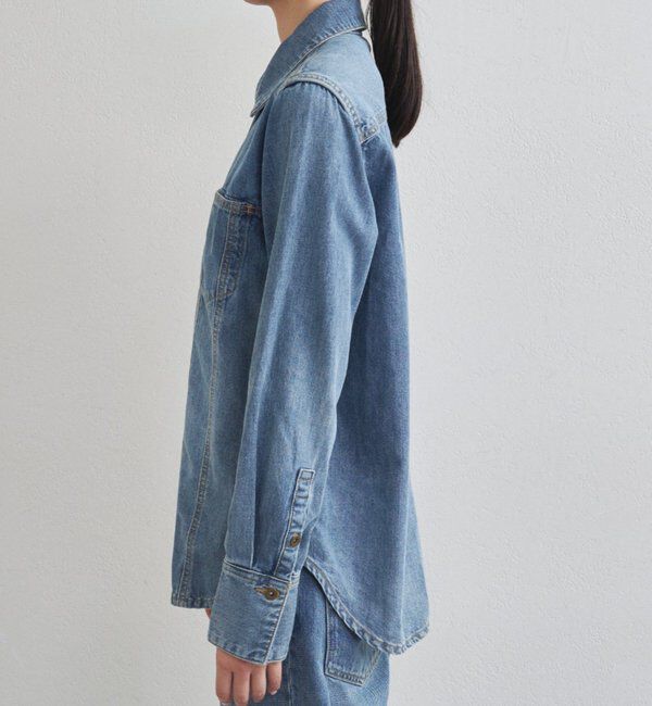  「デニムシャツジャケット」|シャツ・ブラウス|