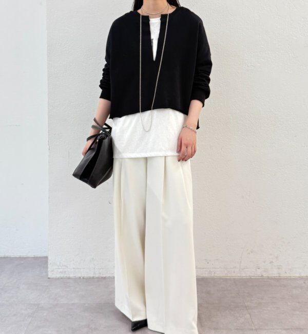  「2タックワイドパンツ」|チノ|