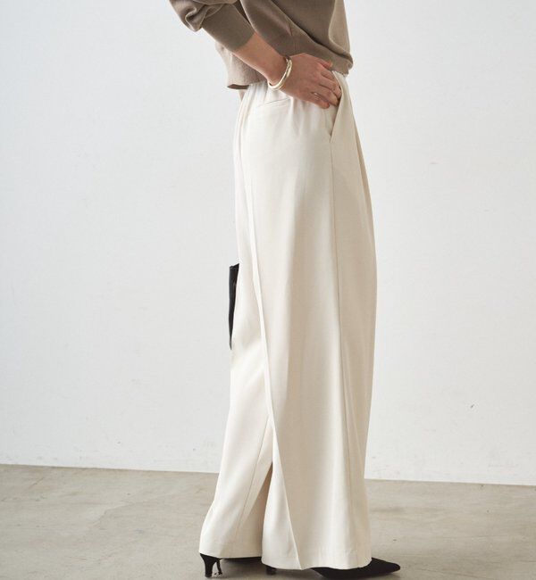  「2タックワイドパンツ」|チノ|