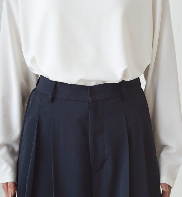  「2タックワイドパンツ」|チノ|