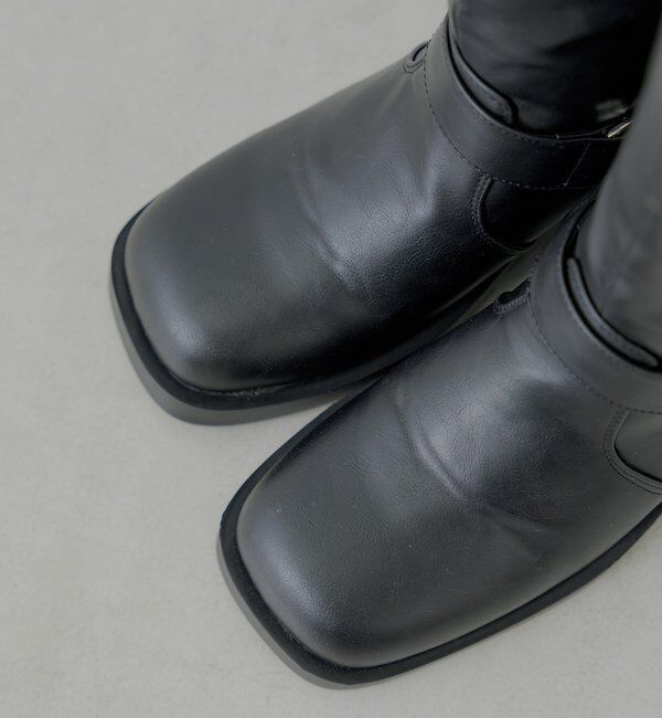  「2wayロング丈エンジニアブーツ」|ロングブーツ|