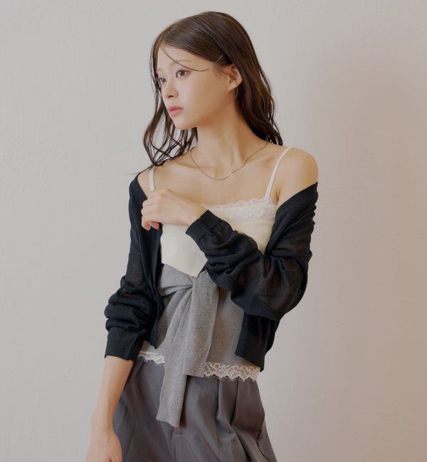  「シアーカーディガン+ねじりシャツドッキングベアセット」|カーディガン|
