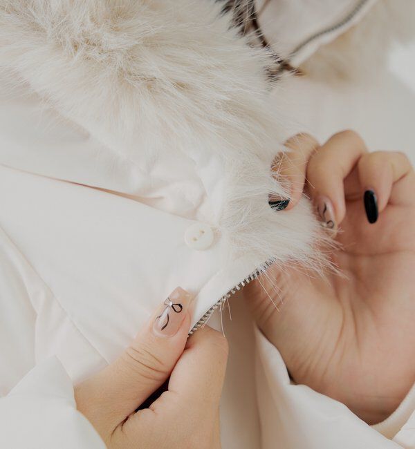  「【4色展開】ファー取り外しミドルルーズ中綿ブルゾン」|その他|