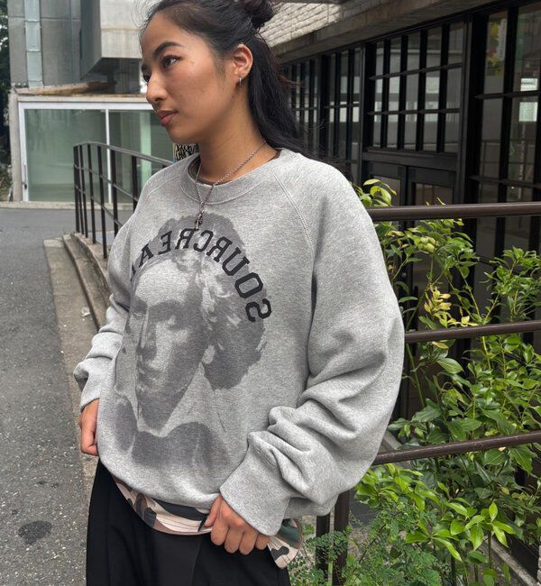  「【Sourcream】偉人スウェット」|Tシャツ・カットソー|