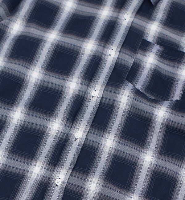  「KOOKYNオンブレチェックシャツ」|シャツ・ブラウス|