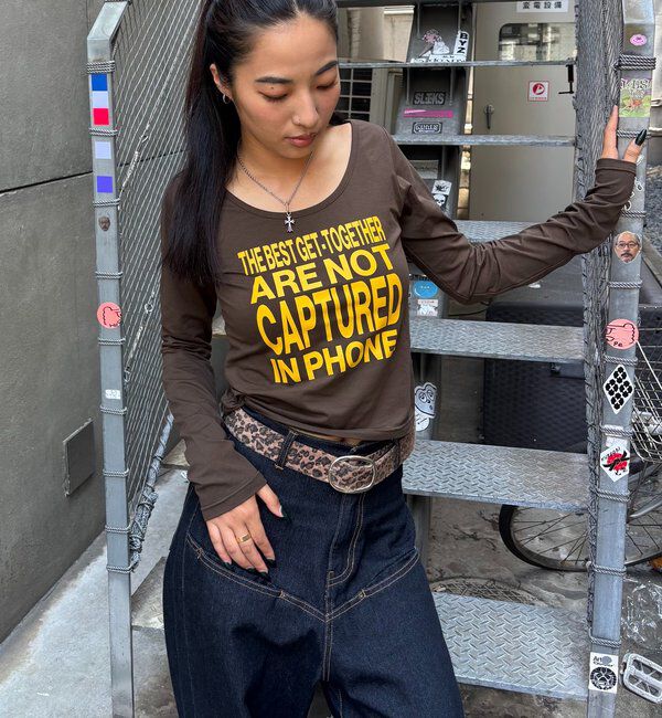  「メッセージトップス」|Tシャツ・カットソー|