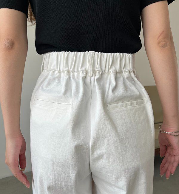  「【選べる4サイズ展開】2タックコットンパンツ」|チノ|