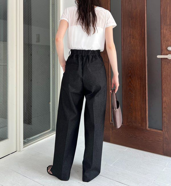  「【選べる4サイズ展開】2タックコットンパンツ」|チノ|