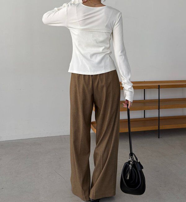  「ツイストネックT」|Tシャツ・カットソー|