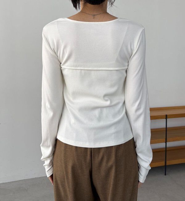  「ツイストネックT」|Tシャツ・カットソー|