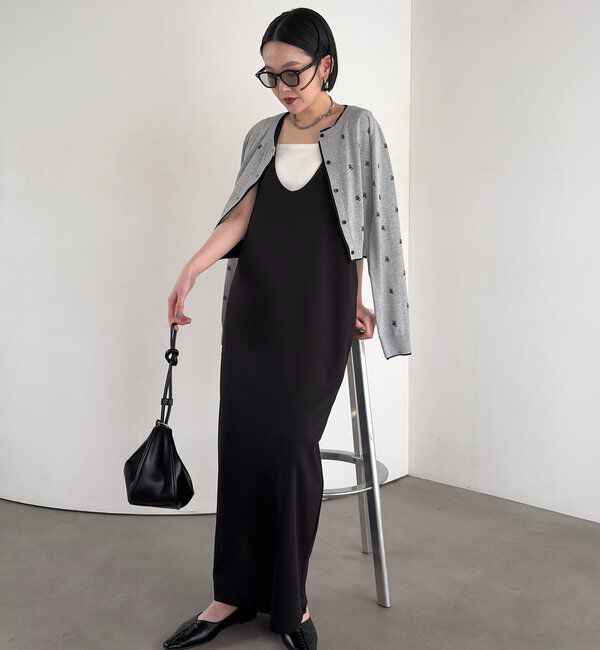  「モノグラムカーディガン」|カーディガン|