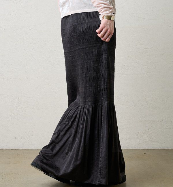  「プリーツマキシスカート」|スカート|