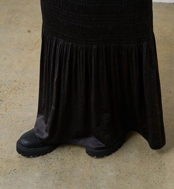  「プリーツマキシスカート」|スカート|