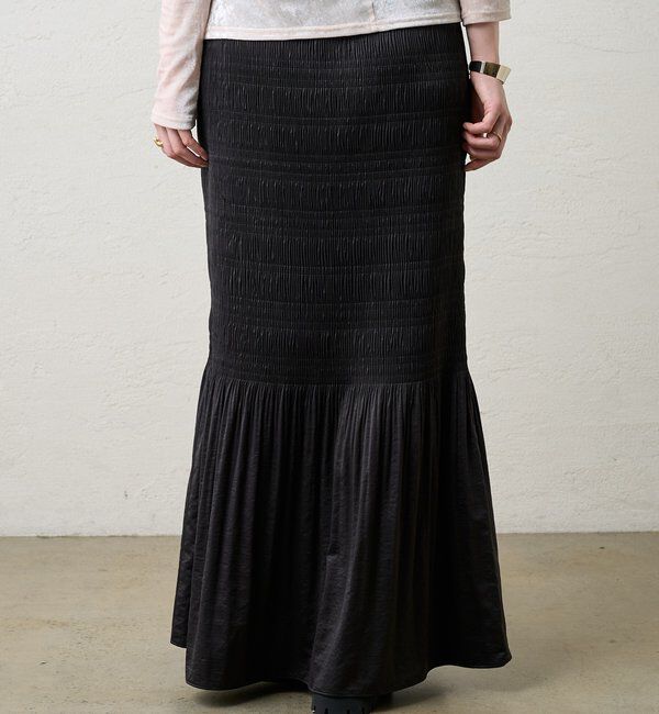  「プリーツマキシスカート」|スカート|