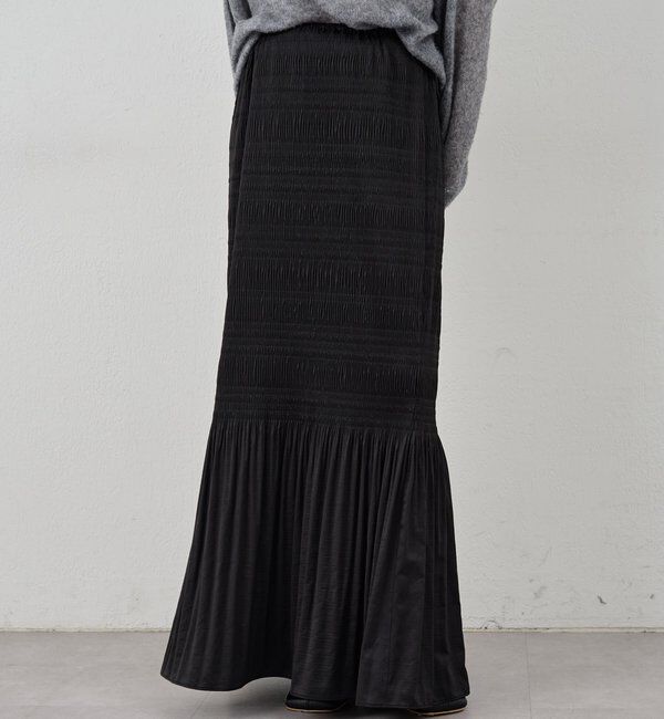  「プリーツマキシスカート」|スカート|