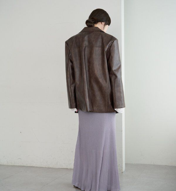  「レザーテーラージャケット」|テーラードジャケット|