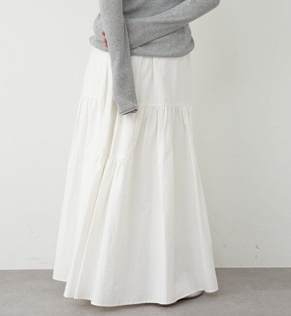  「タフタボリュームスカート」|スカート|