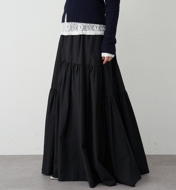  「タフタボリュームスカート」|スカート|