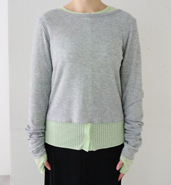  「【再入荷】レイヤードPack Tee」|Tシャツ・カットソー|