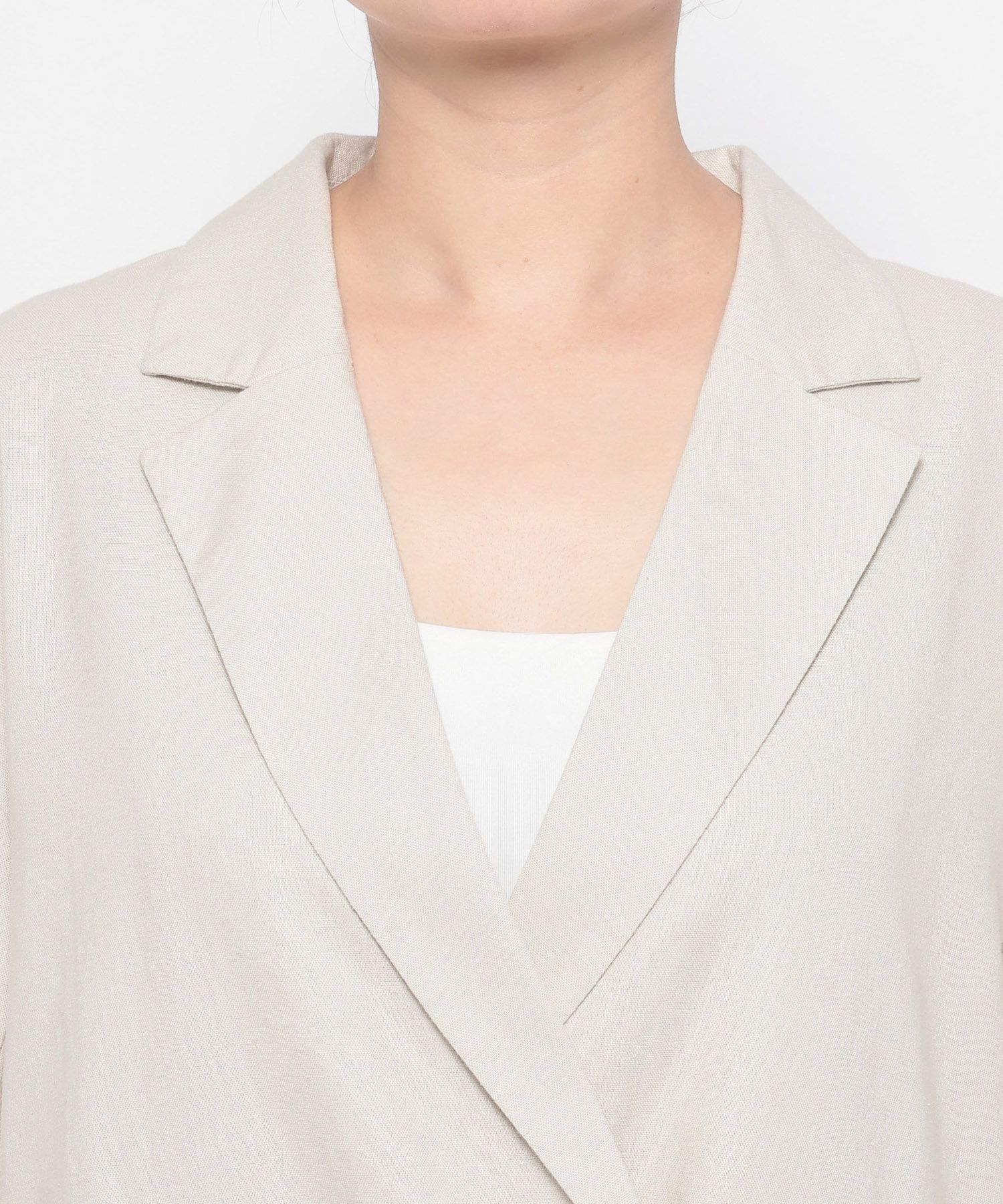 LOWRYS FARM「ソフリネンダブルジャケット」|その他|