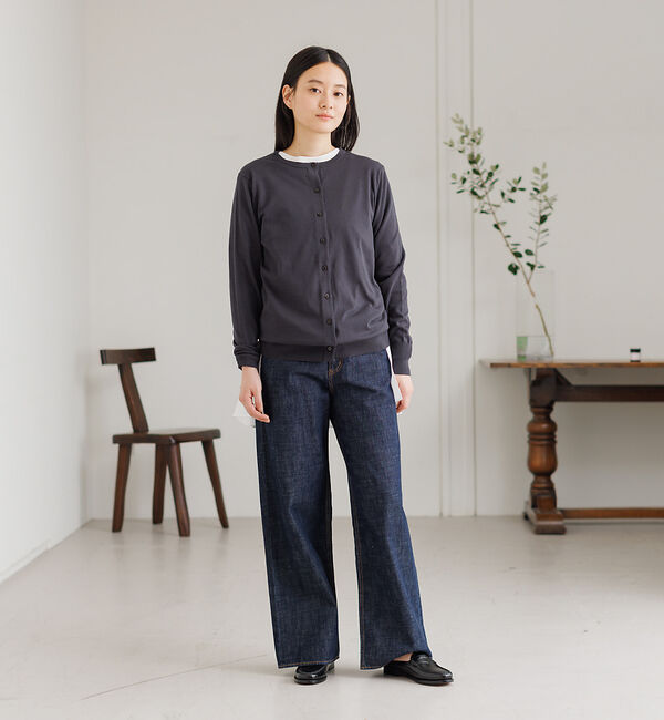 collex「SUVINコットンカーディガン」|カーディガン|