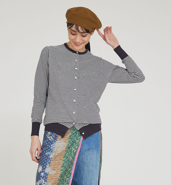 collex「SUVINコットンカーディガン」|カーディガン|