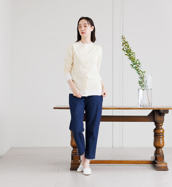 collex「SUVINコットンカーディガン」|カーディガン|